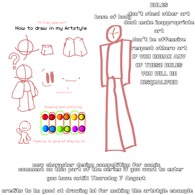 character competition