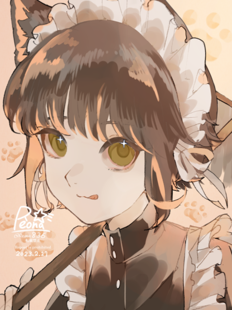 猫耳メイド🐈️