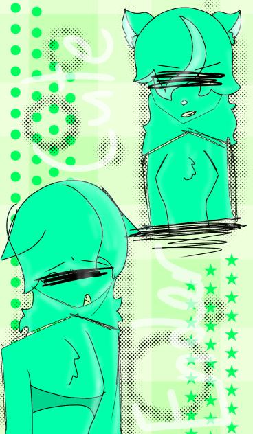 Green girl