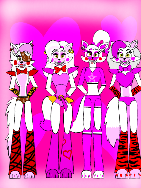 4 Glamrock Mangles