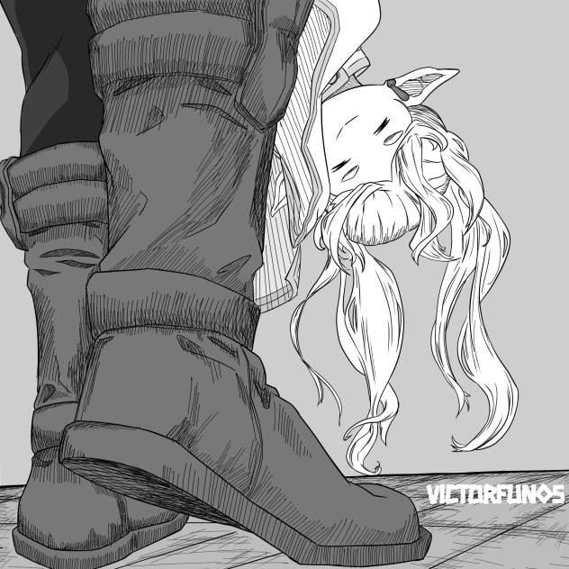 Inktober boots #frieren #fanart