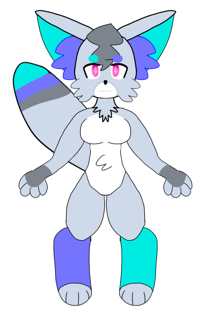 Furry Vtuber model