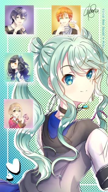 ビビバス×ミク