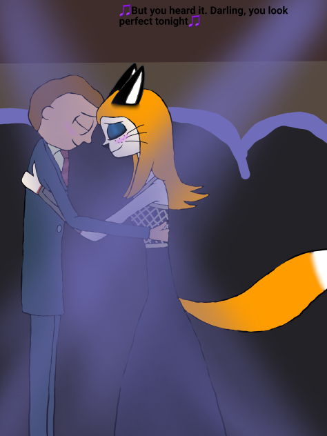 Morty and Lulu are at the dance
