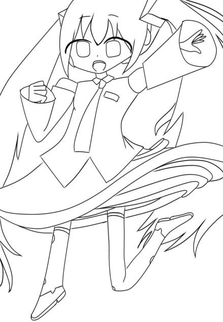 フリー線画