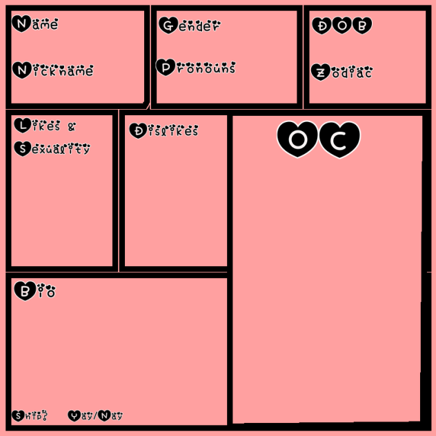 Sheet for gacha memes