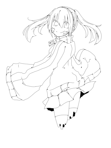 線画 7