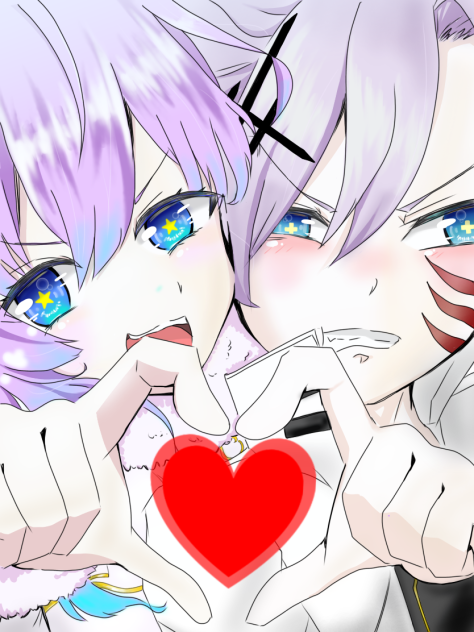 白猫ルカ&レイン