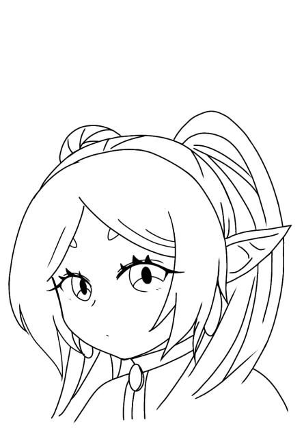 フリーレン線画