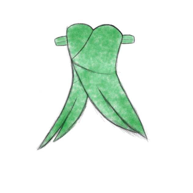 Tinkerbell's dress but in my style