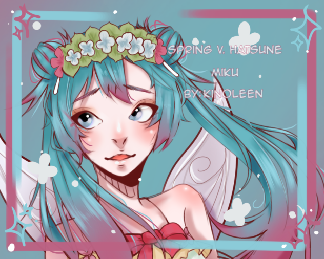 Hatsune Miku Spring Version🌸🌱☁️