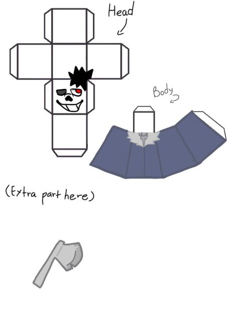 Paper doll horror - ibisPaint