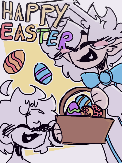 HAPPY EASTER FOR YOU!! - ibisPaint