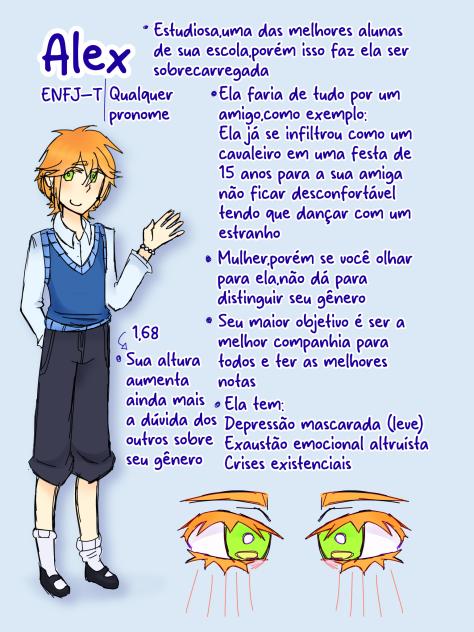 Remake da minha oc de OMD