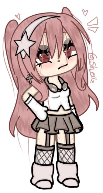 free edited gacha girl!