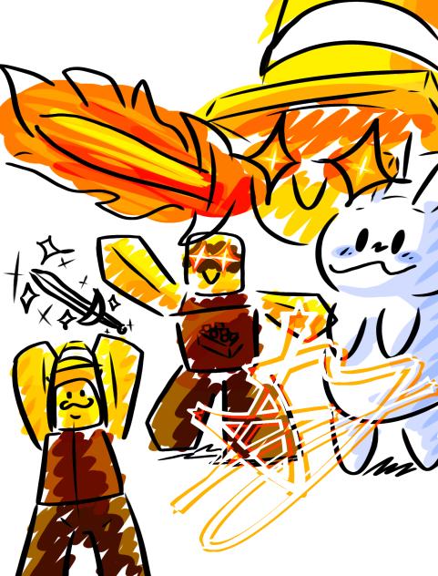 💛🧡Orange Guy doodle 0w0💛🧡