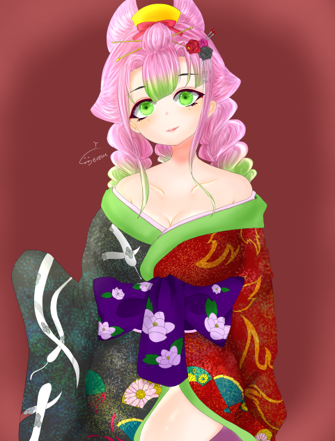 花魁 甘露寺蜜璃