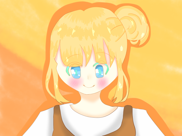 金髪の子