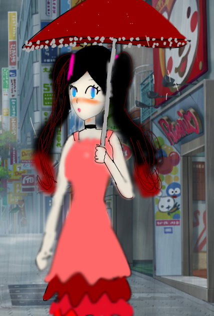 rain 🌧 day - ibisPaint