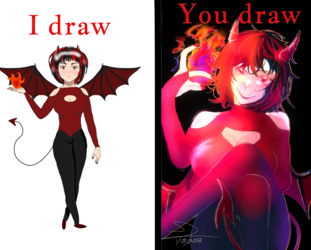 I draw You draw with Frank Furtado Ⅲ!
