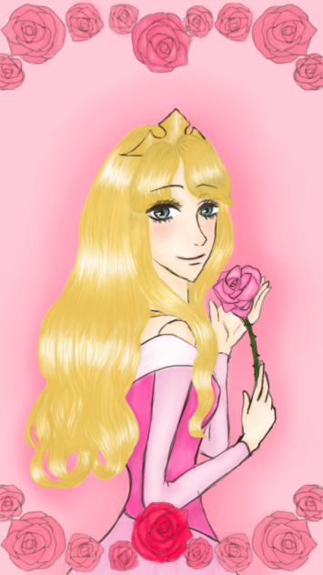 オーロラ姫 Ibispaint