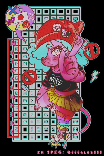 T-shirt girl demon