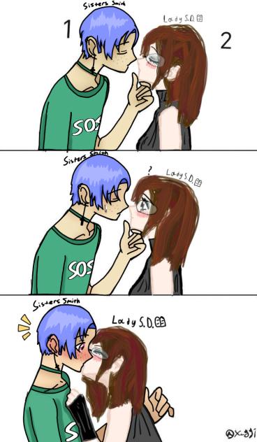 Kiss collab with LadyS.D.
