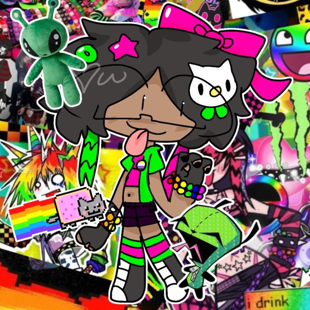 💚🩷 SCENE QUEEN 🩷💚