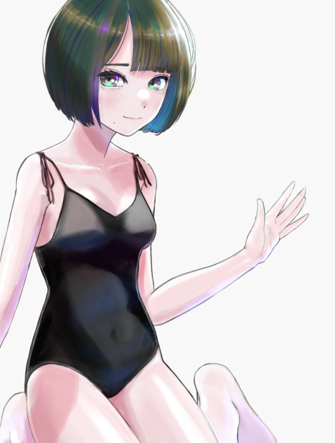 女の子　ワンピ