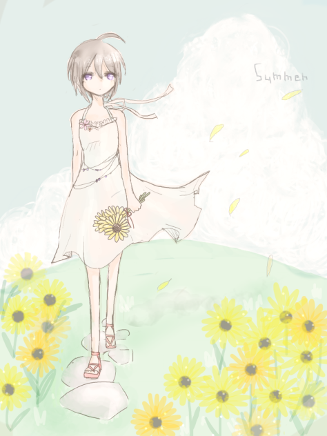 夏のおわりに花束を。