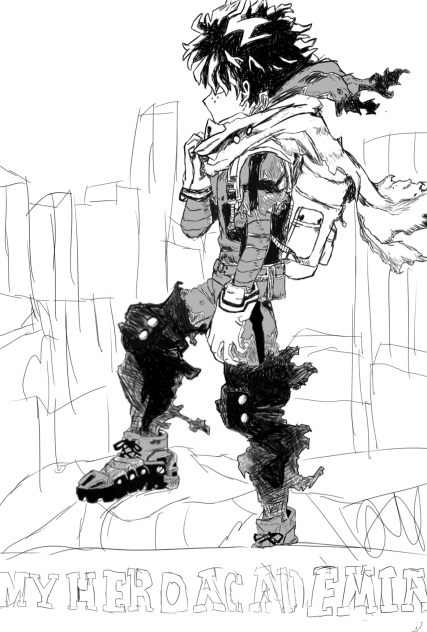 Vigilante deku - ibisPaint