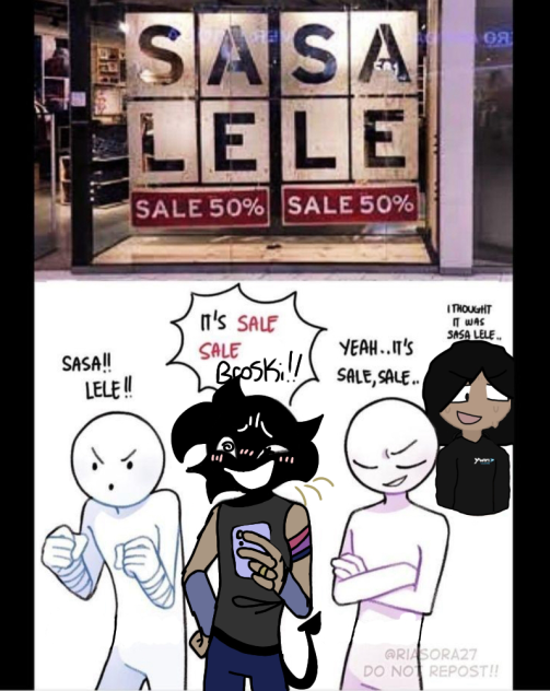 SASA LELE collab