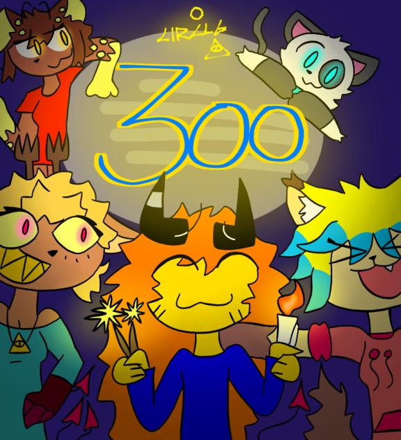 300 🎉🔥✨♥️