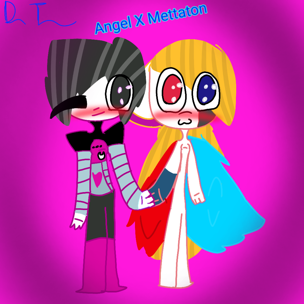 angel X mettaton - ibisPaint