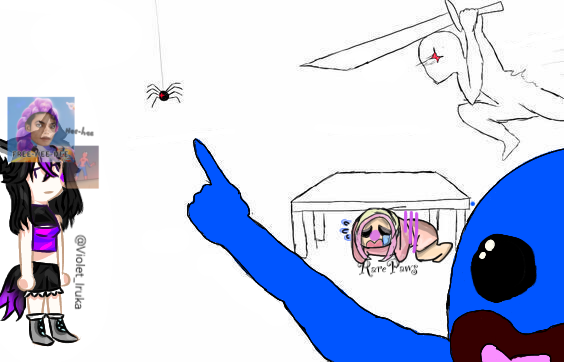 spider collab I joined - ibisPaint