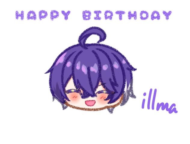 いるまくん誕生日おめでとうございます！🎉