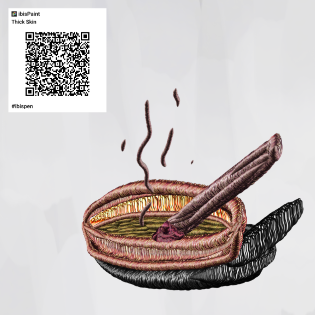 Thick Skin Brush Use