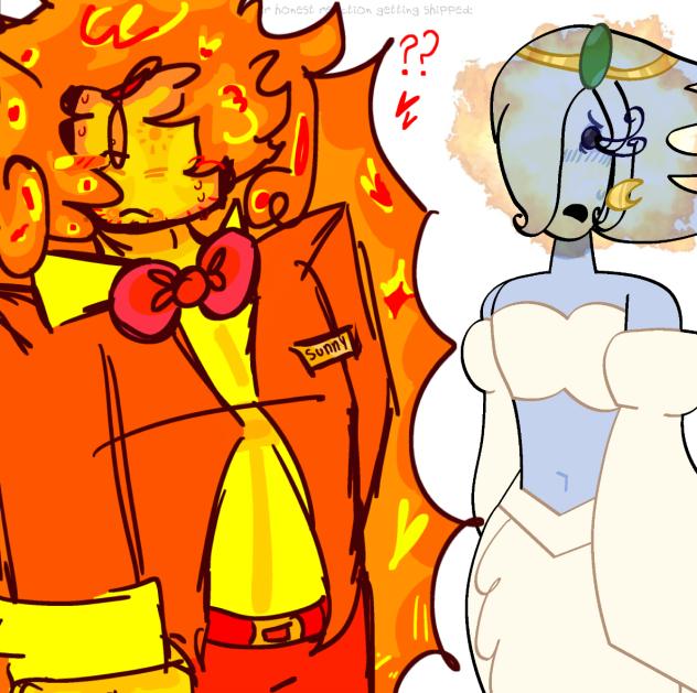 he’s a little nervous giggle