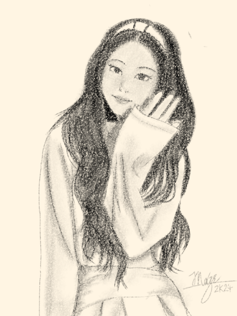 Jennie pencil art