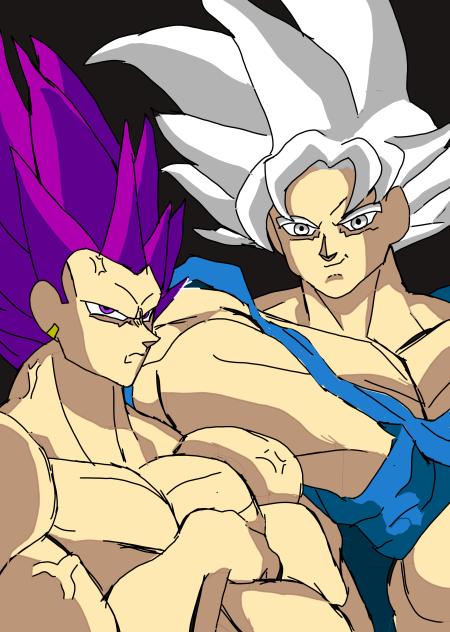 Goku y Vegeta Full Power