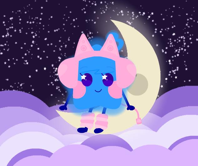 Sally on the Moon!