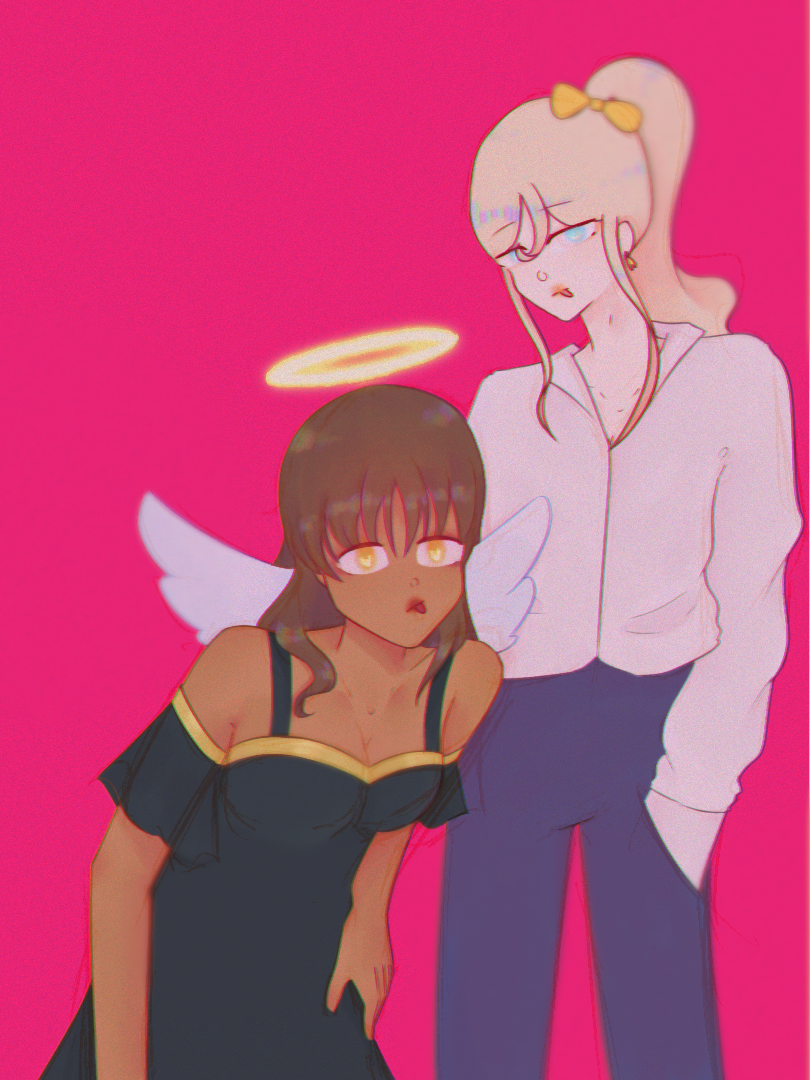 pov-2 angels are bullying you 🕊 - ibisPaint