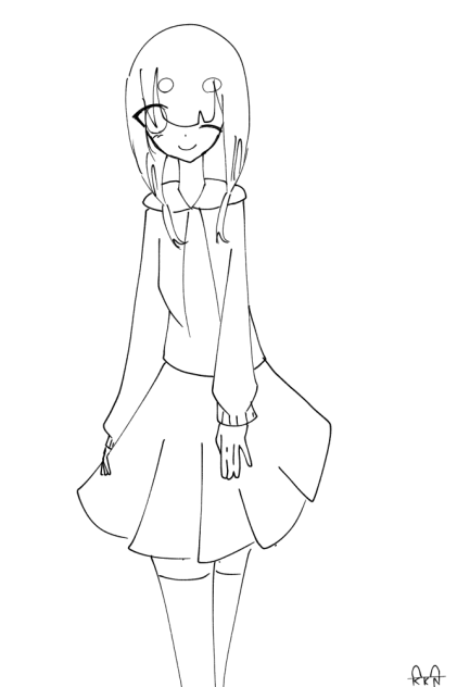 フリー線画