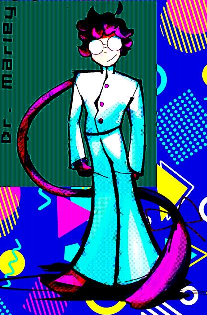 my OC dr Marley!🪱