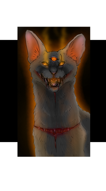Demon Cat - ibisPaint
