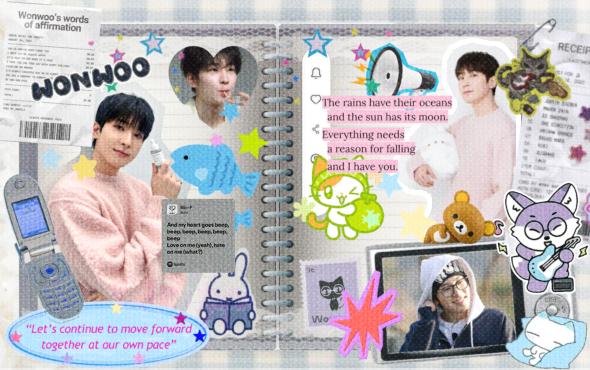 Wonu Sticker wonu digital scrapbook - ibisPaint