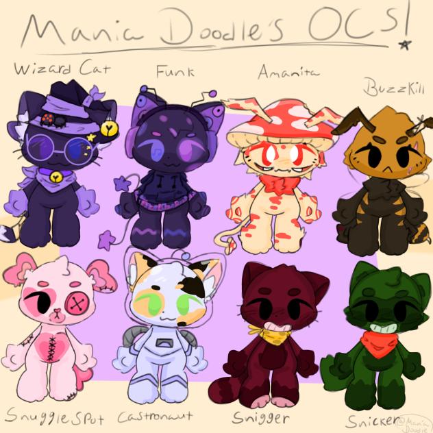 My 8 OCS!