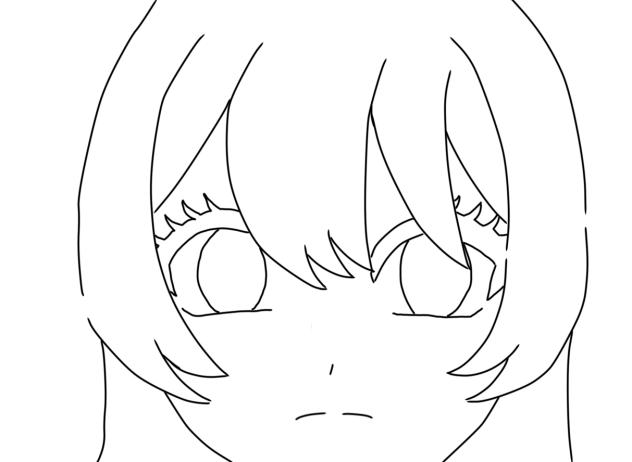 😶　線画