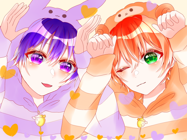 もこもこ💜🧡