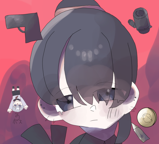 真赤1塗り絵